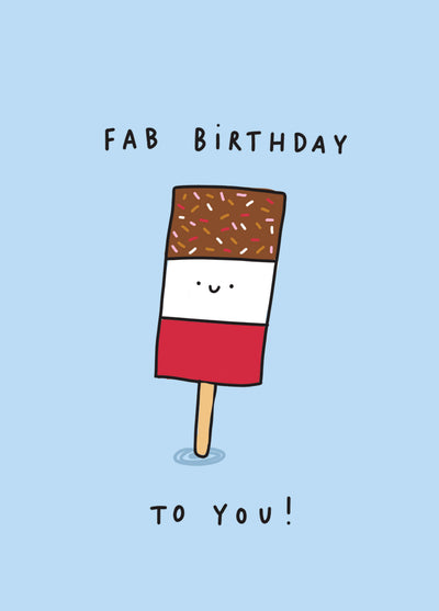 Fab Birthday Card