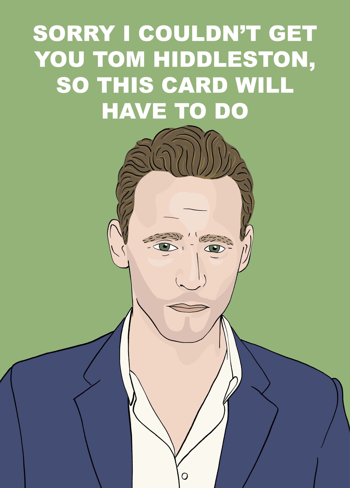 Tom Hiddleston Card