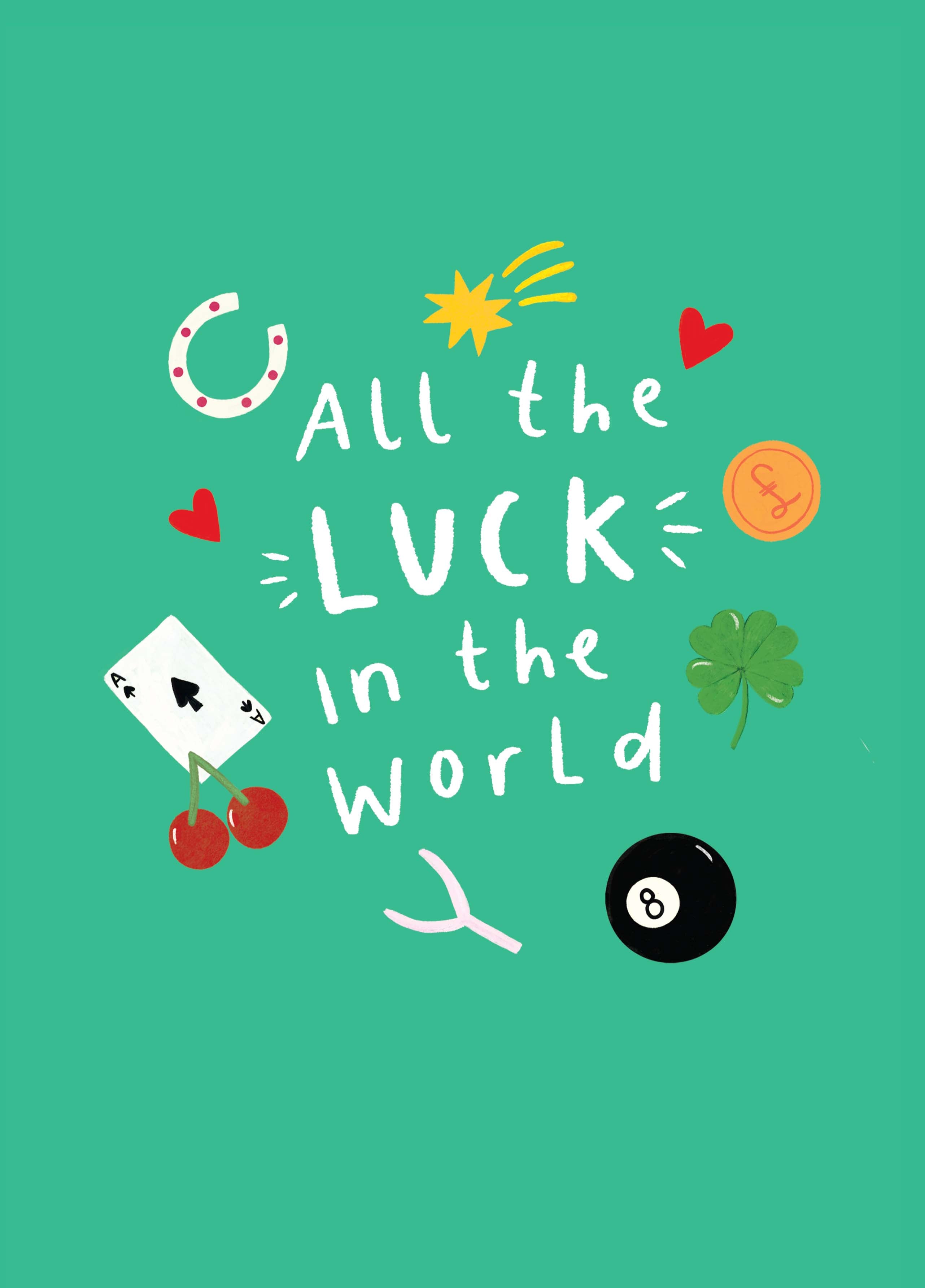 All The Luck In The World Card – Scribbler Cards & Gifts