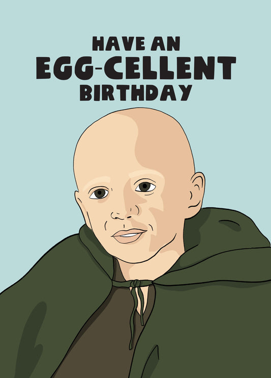 Egg-Cellent Birthday Card