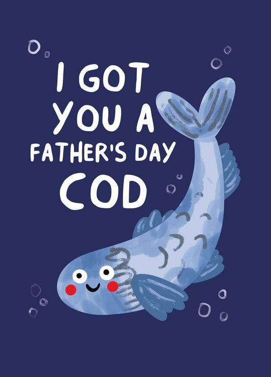 Father’s Day Cod Card