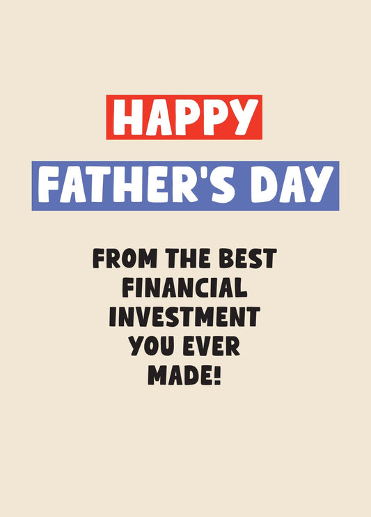 Financial Investment Card