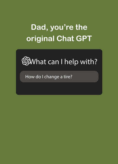 Original Chat GPT Card