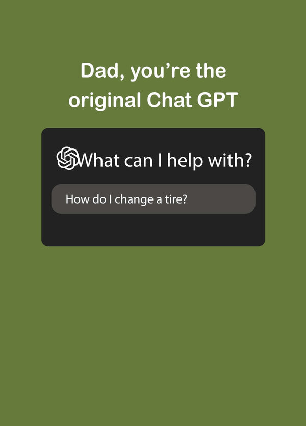 Original Chat GPT Card