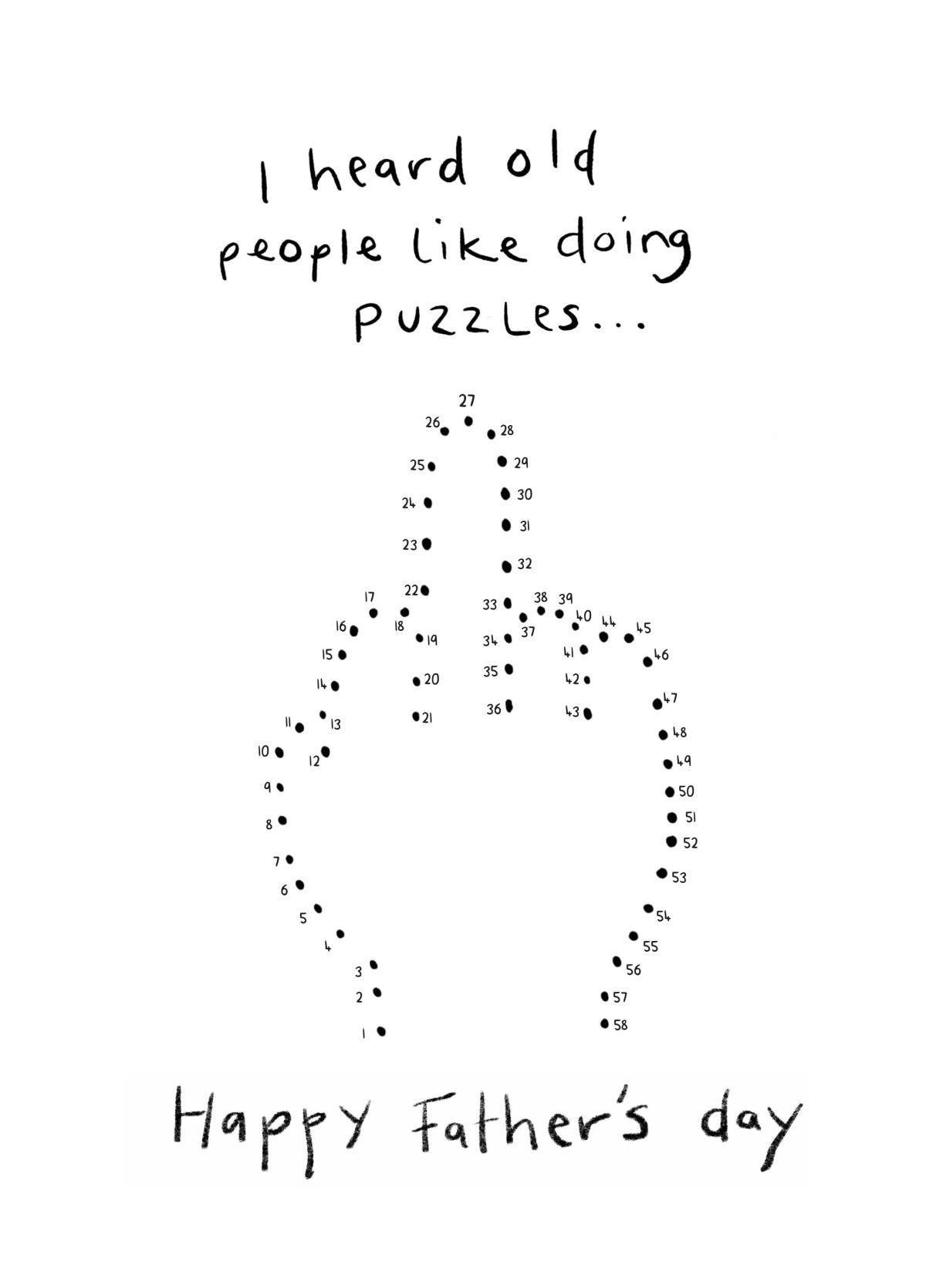 Puzzles Card