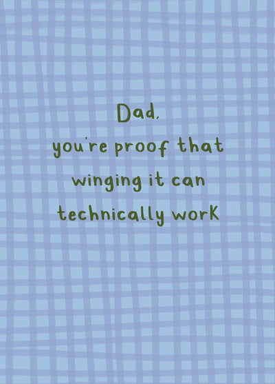 Winging It Card