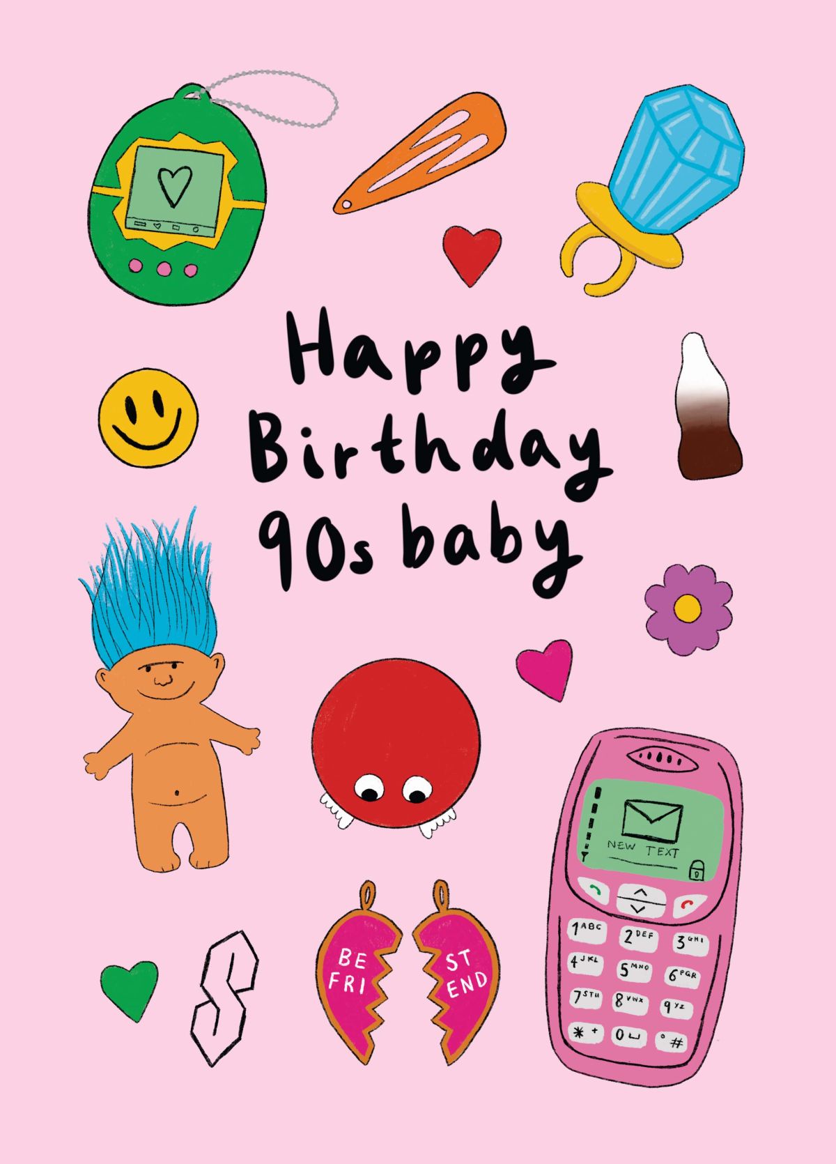 90s Baby Card