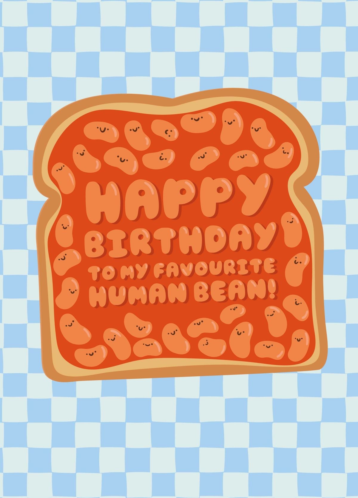Birthday Bean Card