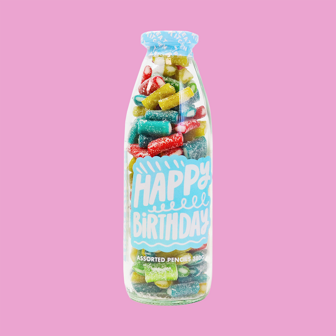Happy Birthday Sweet Message Bottle