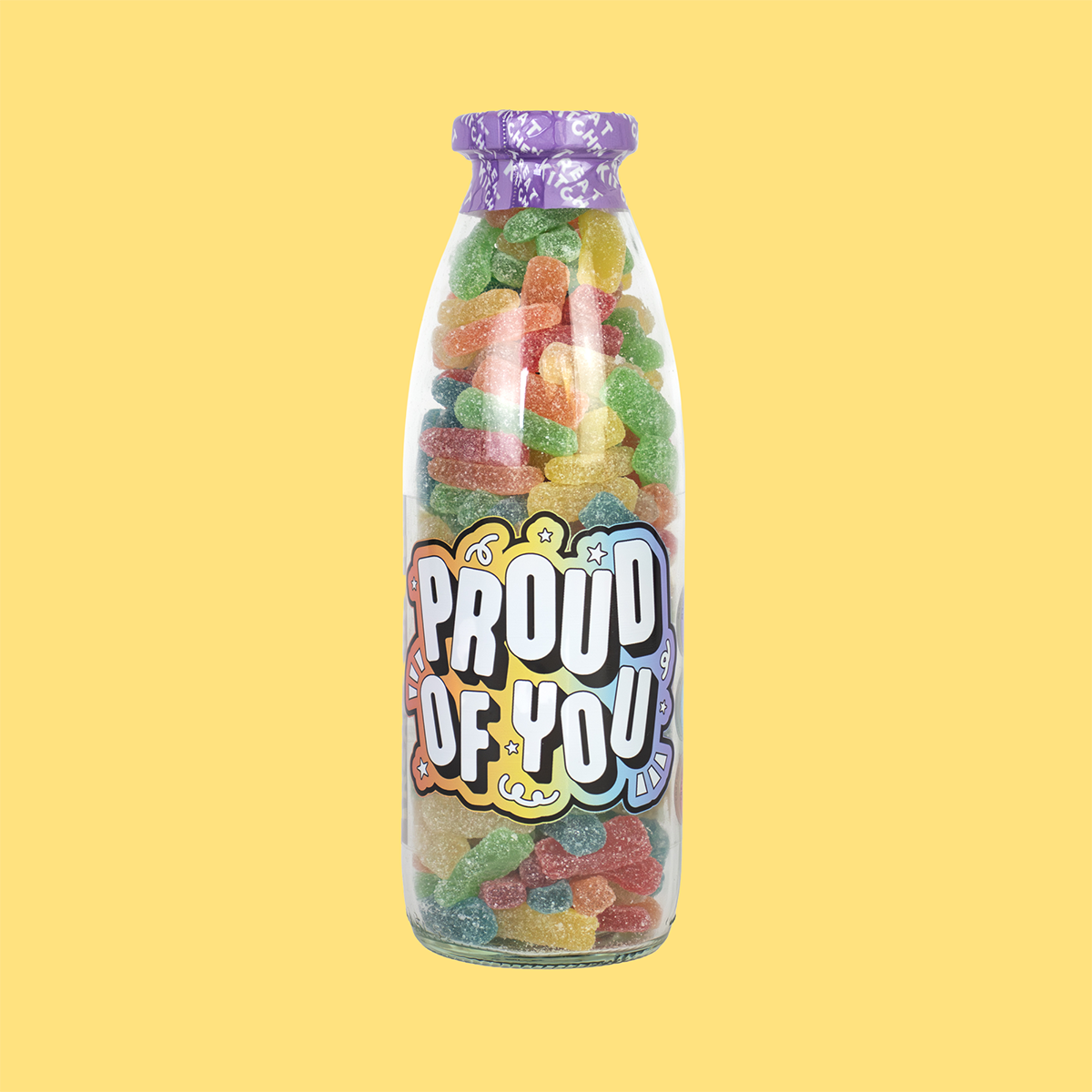 Proud of You Sweet Message Bottle