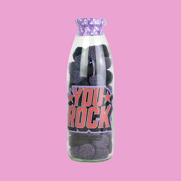 You Rock Sweet Message Bottle