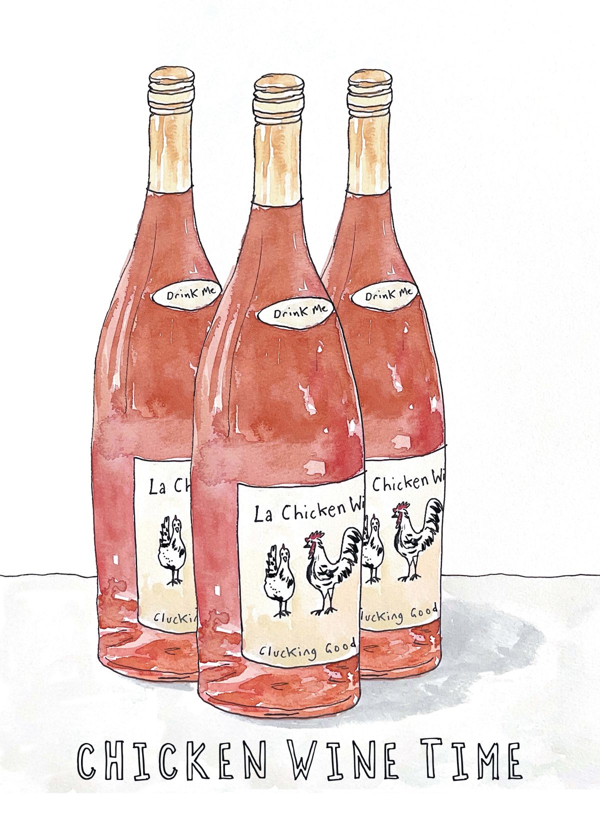 Chicken Wine Birthday