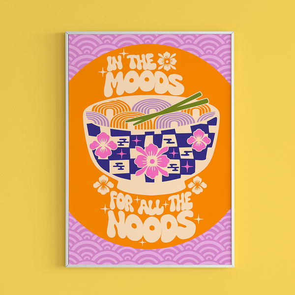 Mood For Noods Art Print
