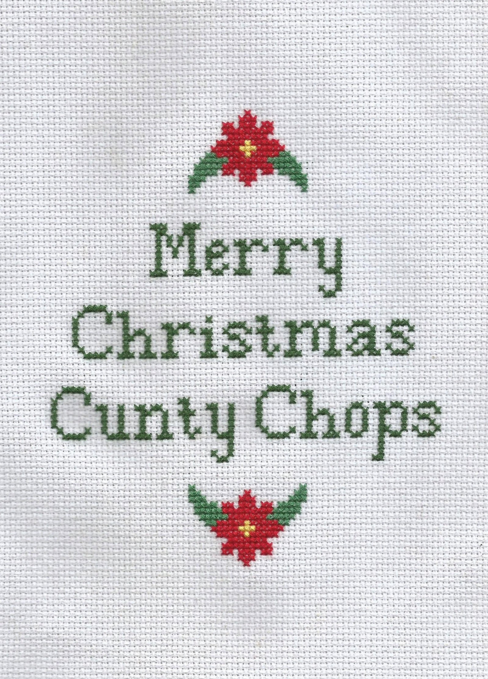 Merry Christmas Cunty Chops