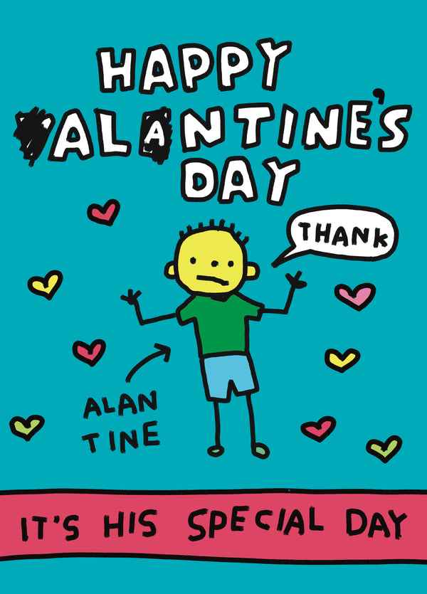Zoe Bread Alan Tine's Day Card
