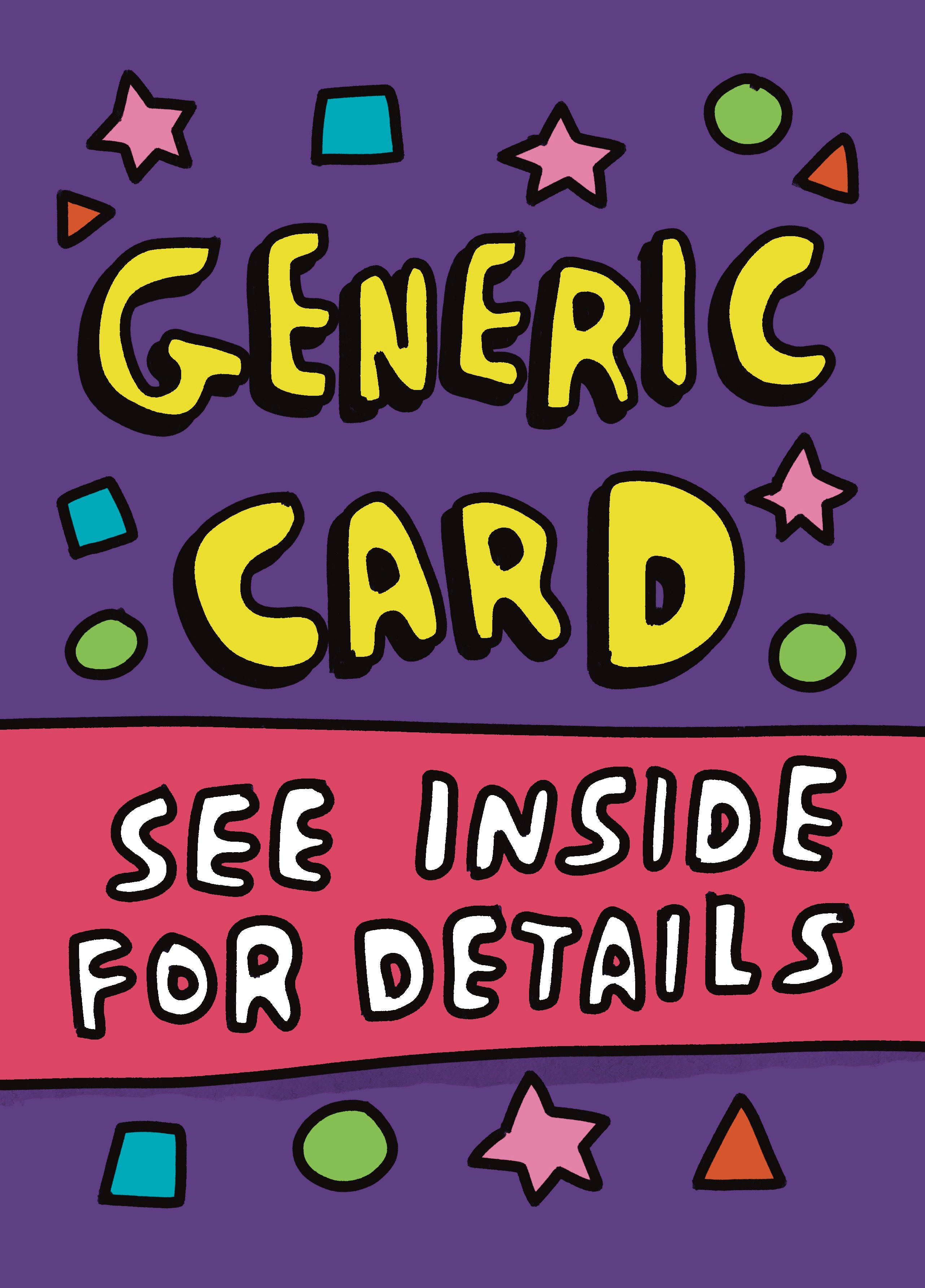 Generic Card – Scribbler Cards & Gifts