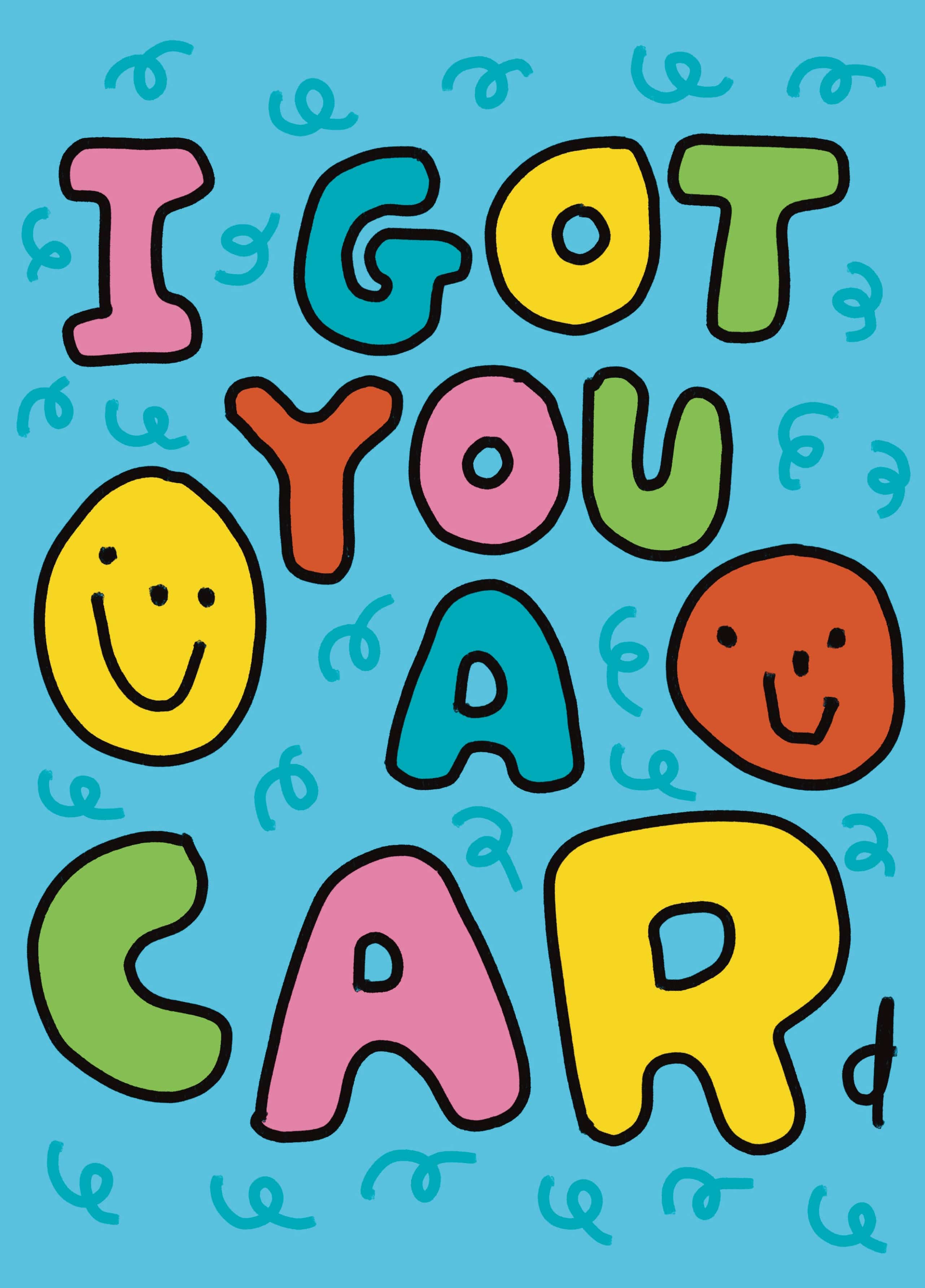 Auto Scribbler I Got You A Car(d) – Scribbler Cards & Gifts