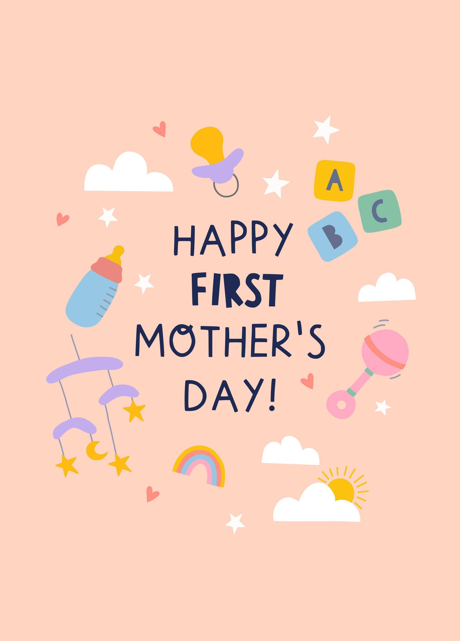 Happy First Mother's Day! Card