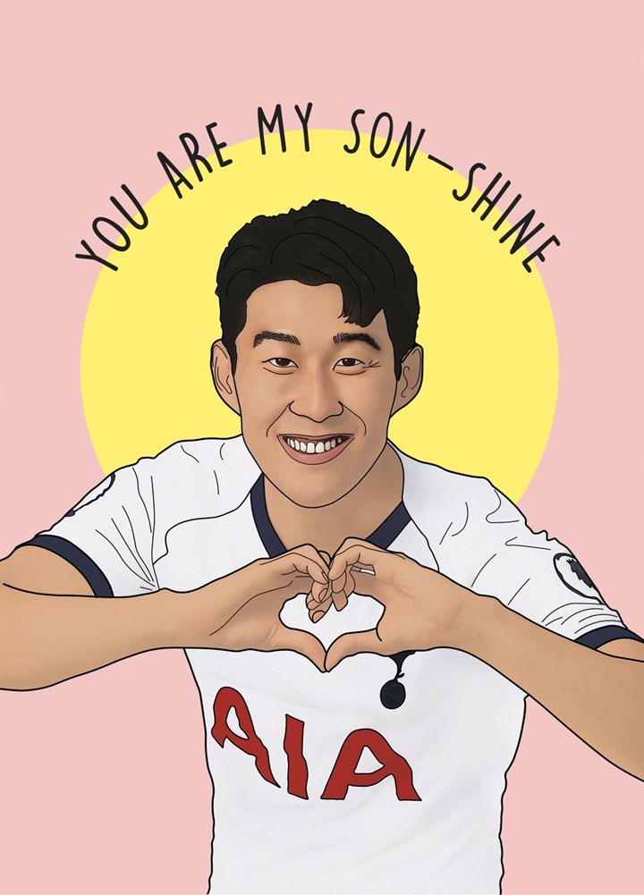You Are My Heung-Min Son-Shine Card