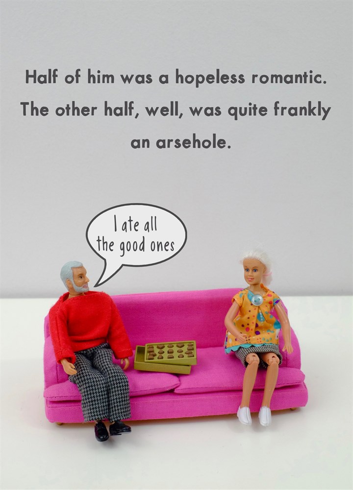 Hopeless Romantic Jeffrey And Janice Card