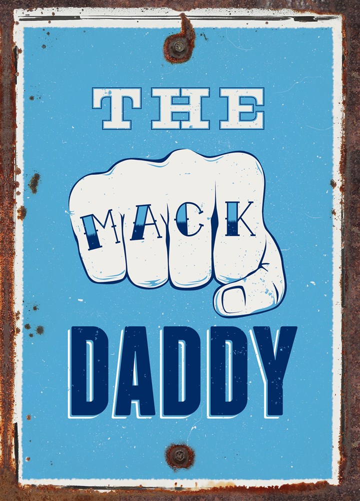 Mac Daddy Fist Card