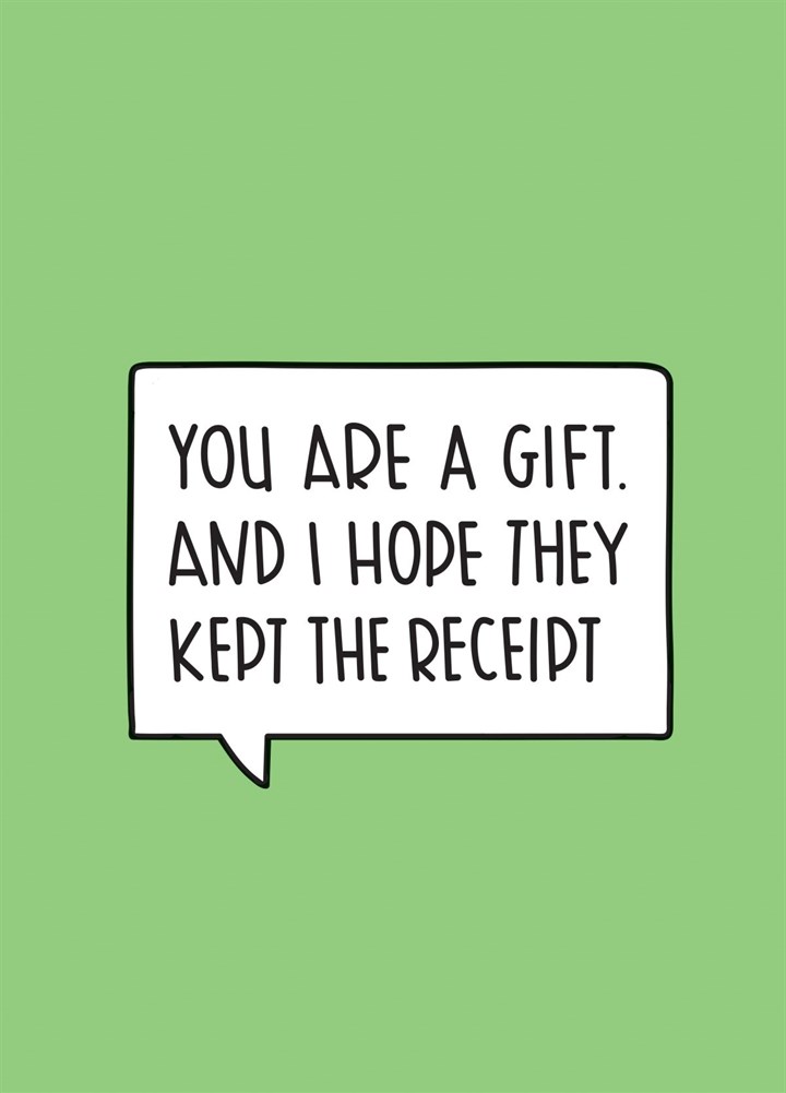 You Are A Gift Card