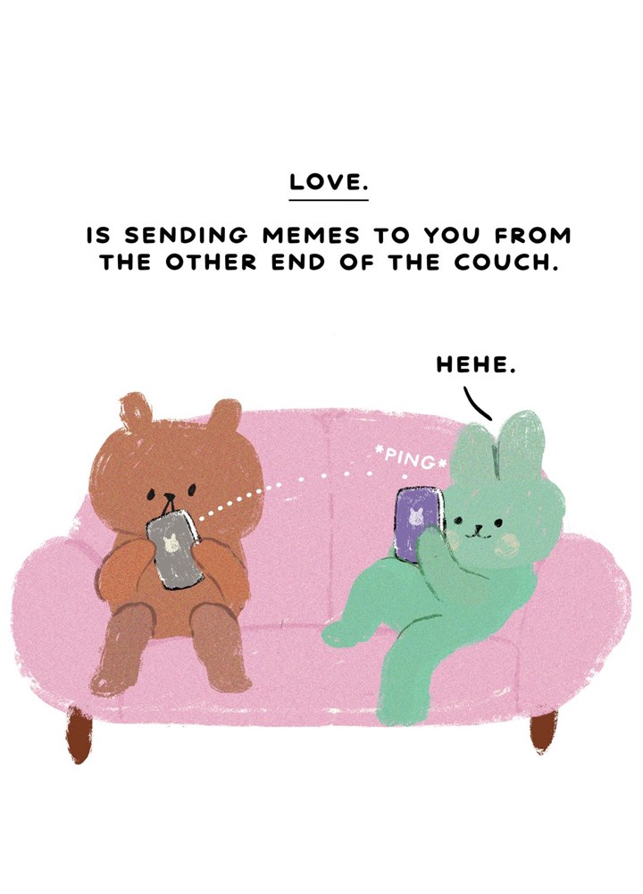 Sending Meme Love Card
