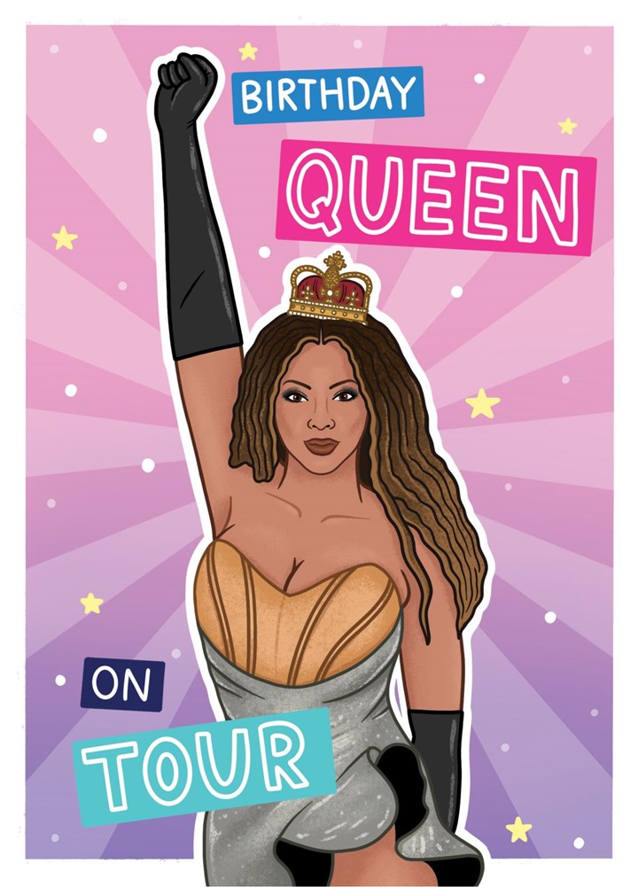 Birthday Queen - Beyonce Card