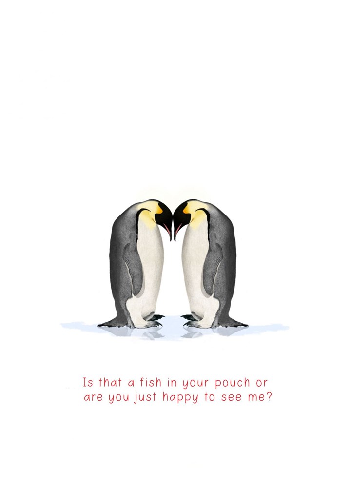 Horny Penguins Card