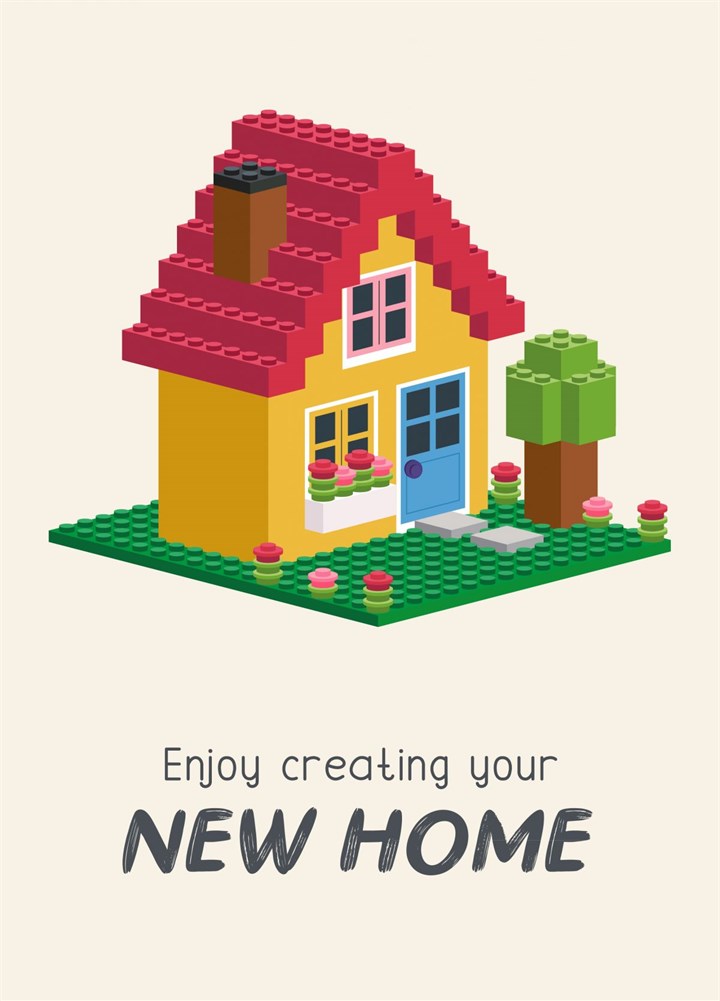 Enjoy Creating Your New Home Card