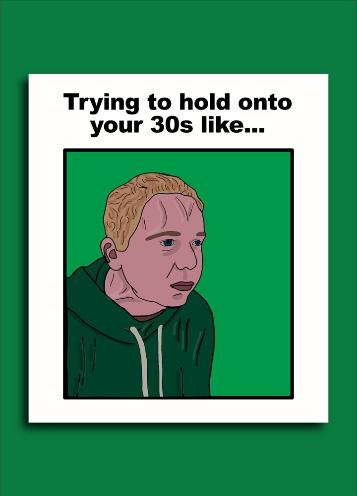 Holding Fart (30s) Meme Card