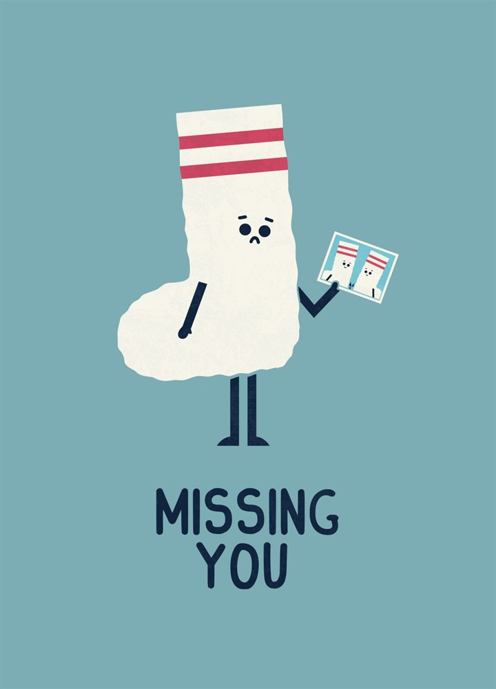 Missing Sock Card
