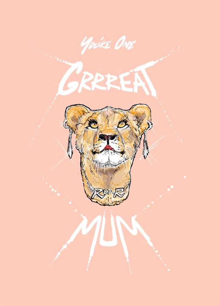 Grrreat Mum Card