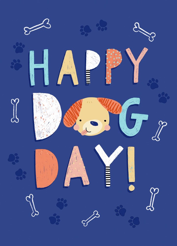 Happy Dog Day Card