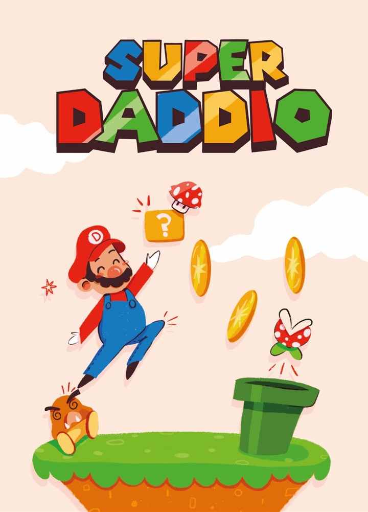 Super Daddio! Card
