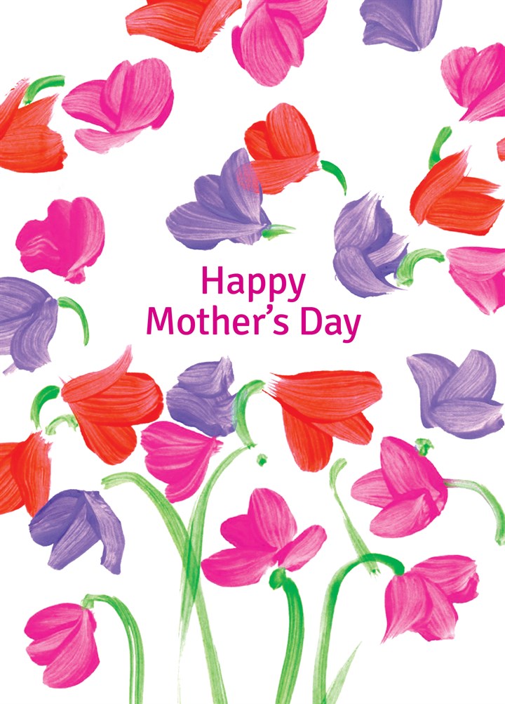 Mother's Day Bell Flowers Card