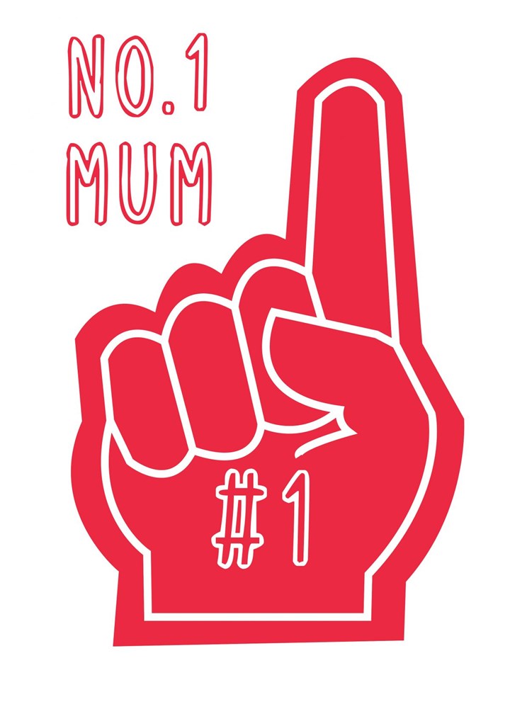 No1 Mum Card