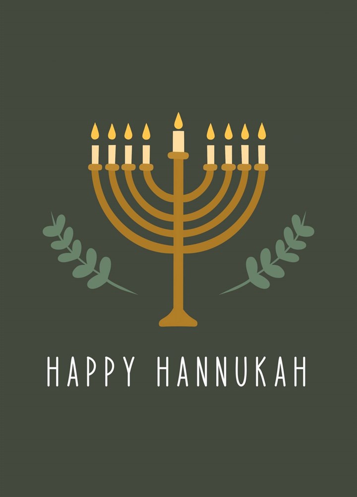 Happy Hannukah Card