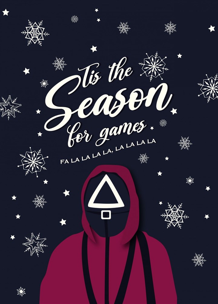 Squid Game Christmas Card