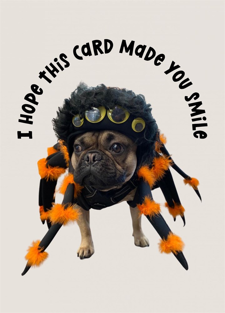 I Hope This Card Makes You Smile Card