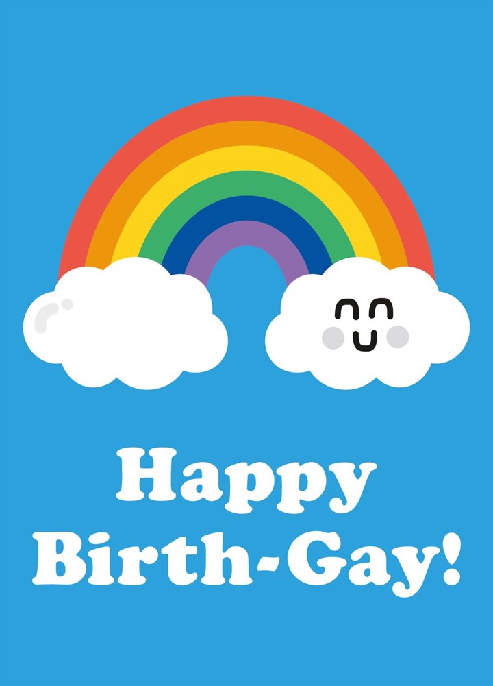 Happy BirthGay Card