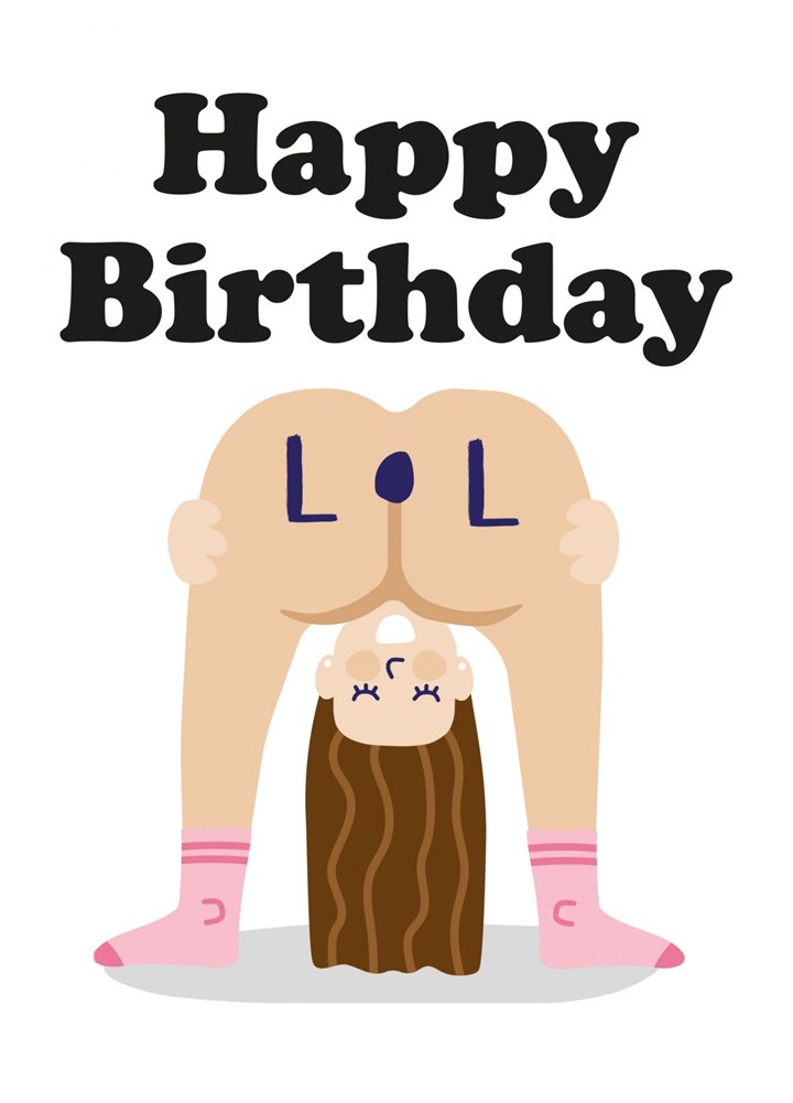 Happy Birthday LOL Card