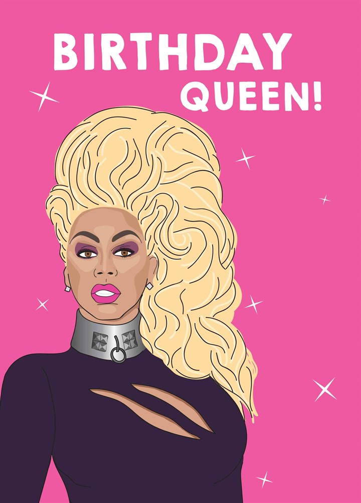 Birthday Queen Supersize Card