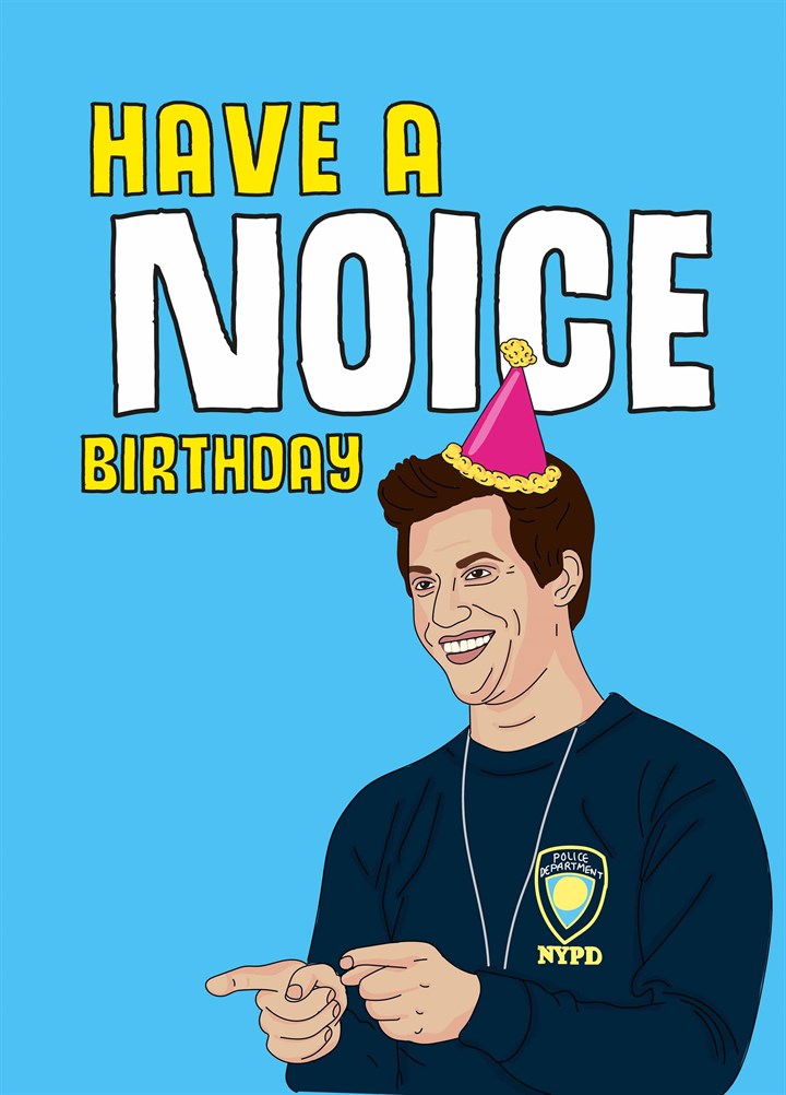 Have A Noice Birthday Card
