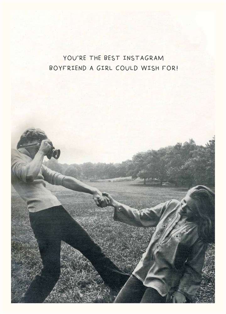 Best Instagram Boyfriend Card
