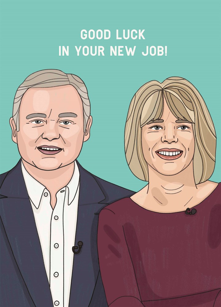 Good Luck In Your New Job Card