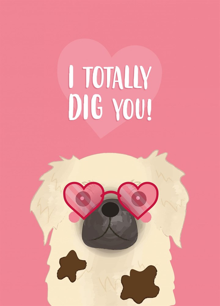 I Totally Dig You! Card