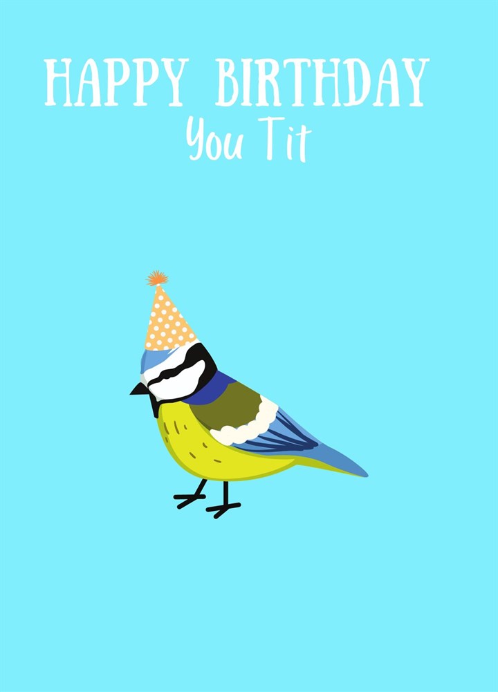 Birthday Tit Card