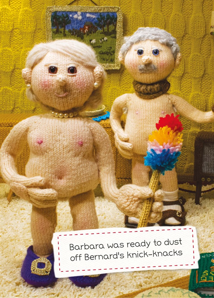 Barbara Was Ready To Dust Bernard's Bits Card