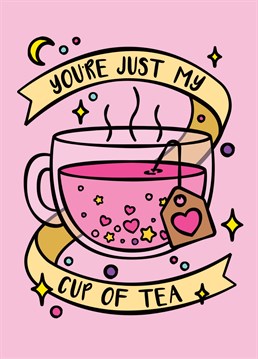 Everything I brew, I brew for you. Send this cute Coconutacha card to please a tea lover on Valentine's Day.
